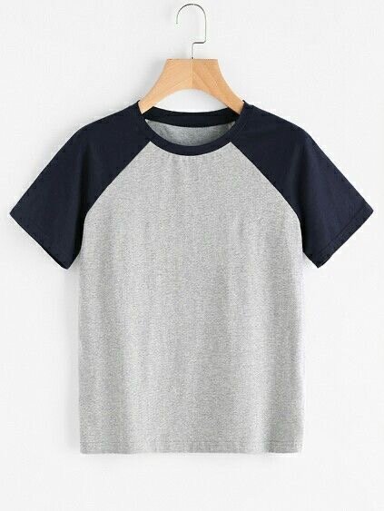 T-shirt bicolore raglan unisexe