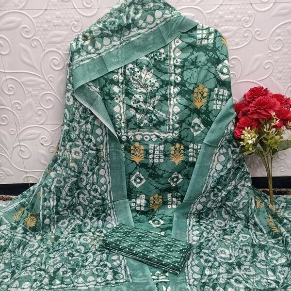Cotton 3 Peace Suit