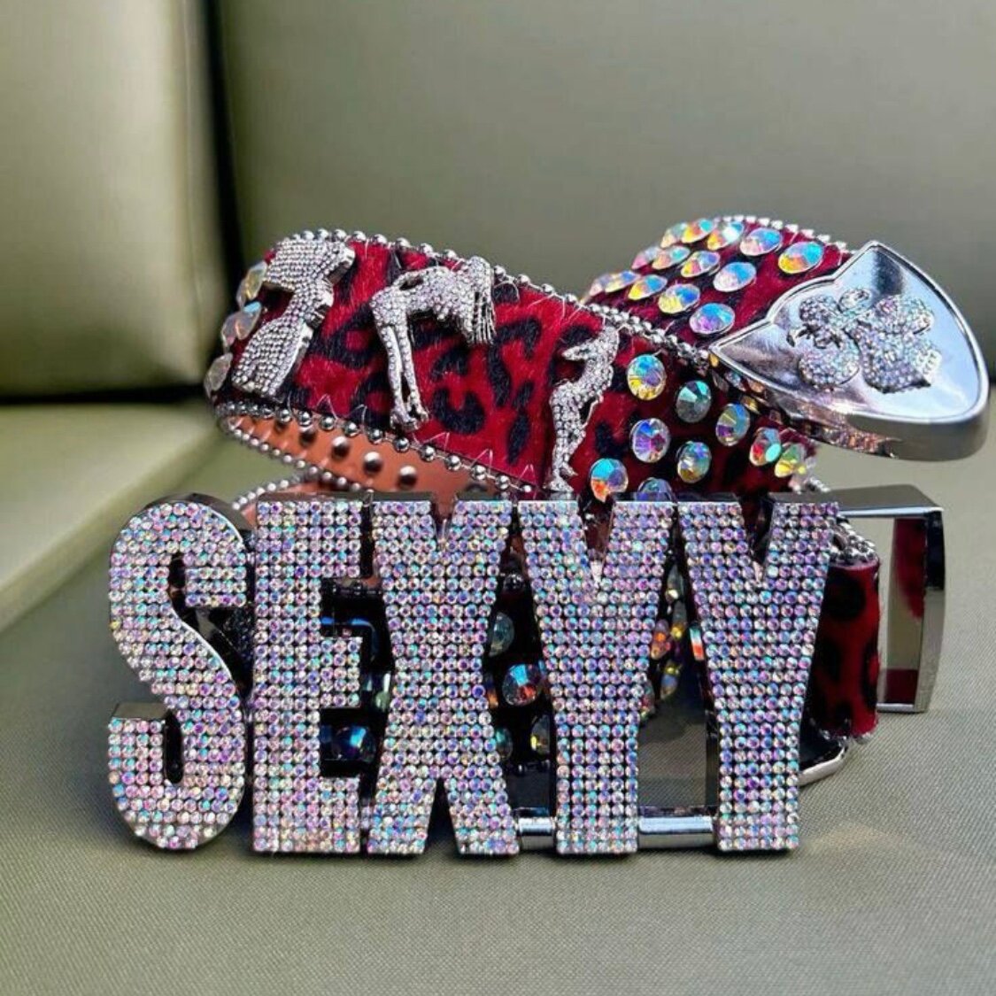 Ceinture Strass Glamour