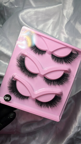 Faux cils volumineux 3 paires