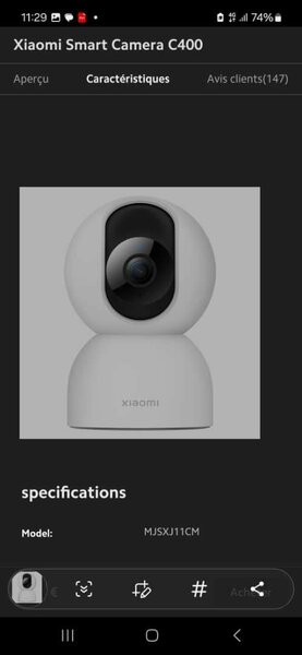 Caméra  de surveillance