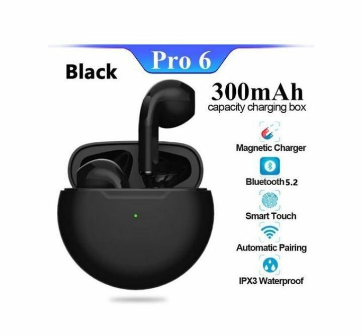 Airpods Pro 6 Noir
