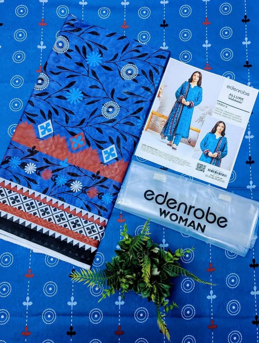 Printed lawn