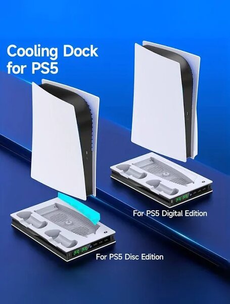 Socle refroidisseur ps5+station de charge