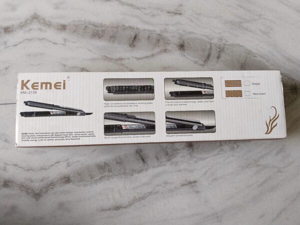 Kemei hair straightener