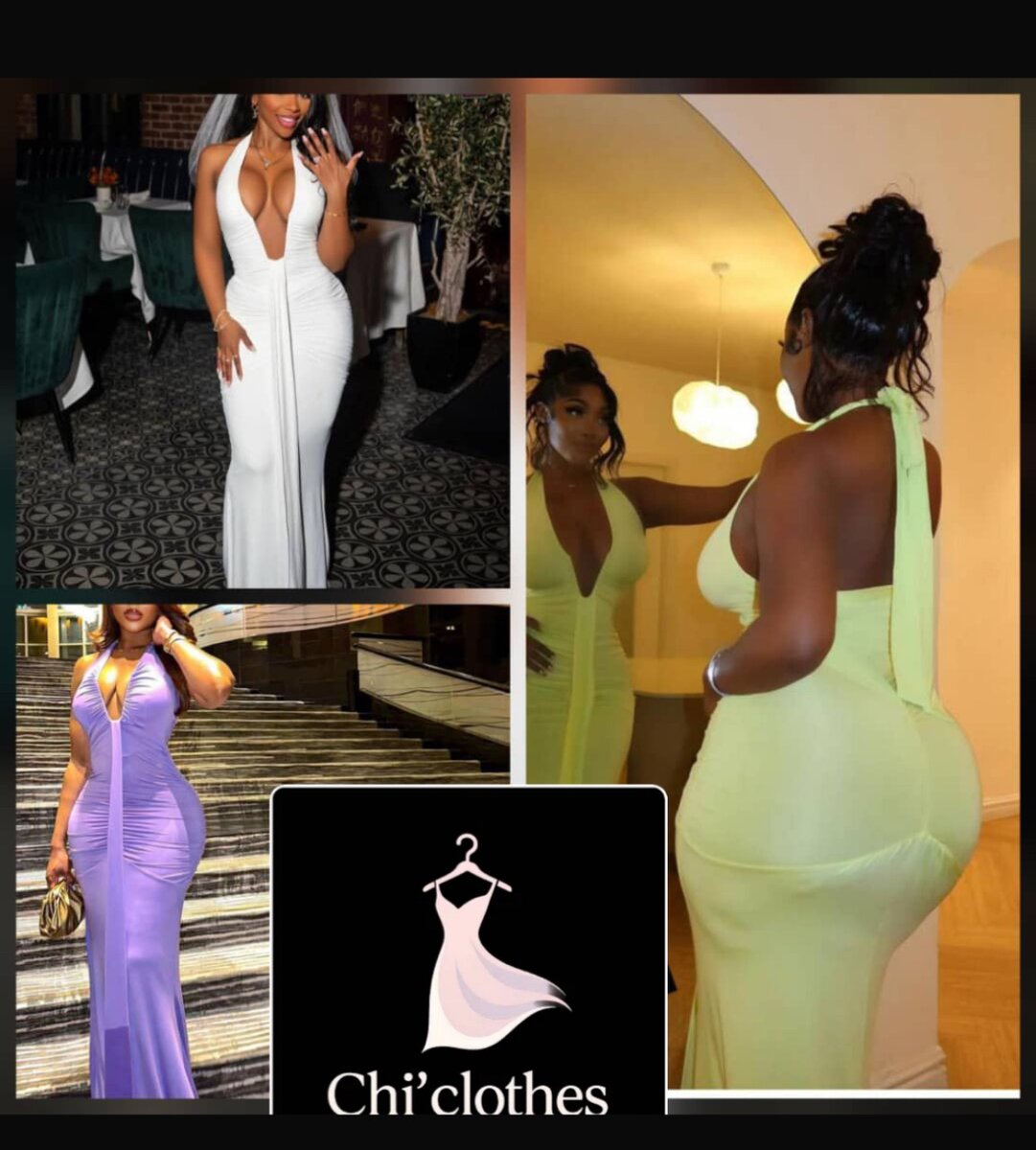 Robe élégante soirée femme