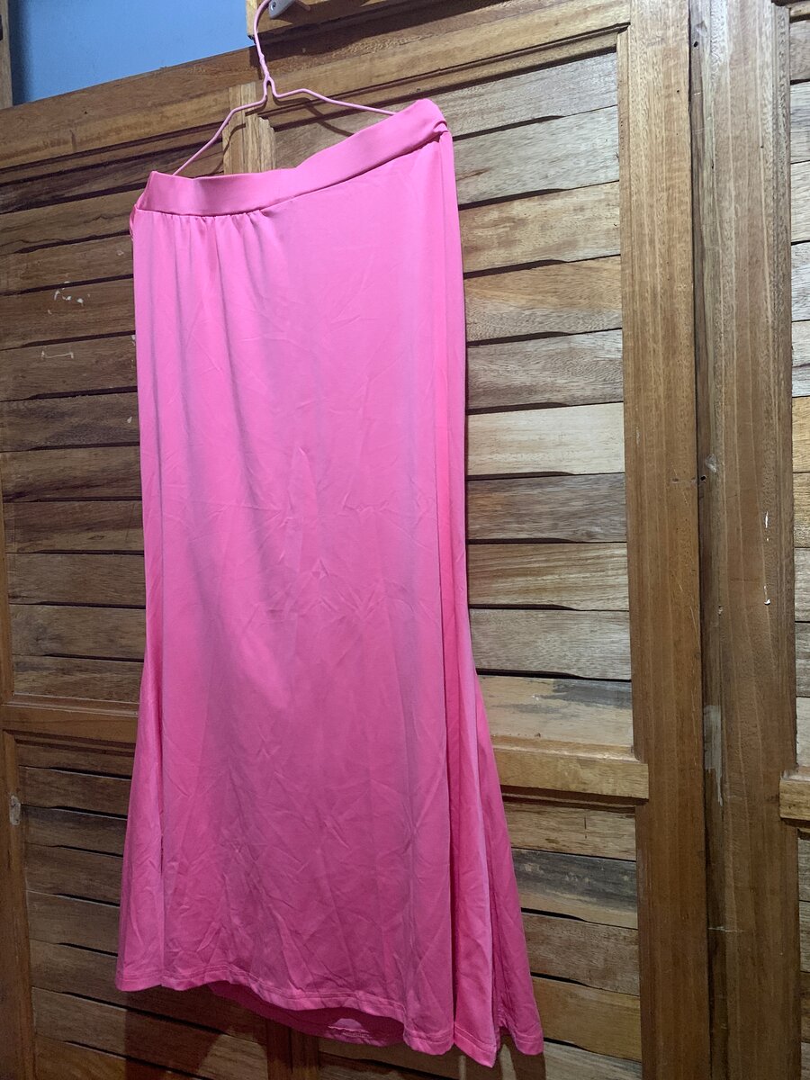Jupe Longue Rose Élégante