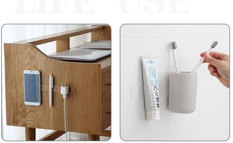 Accroche adhésif à double face