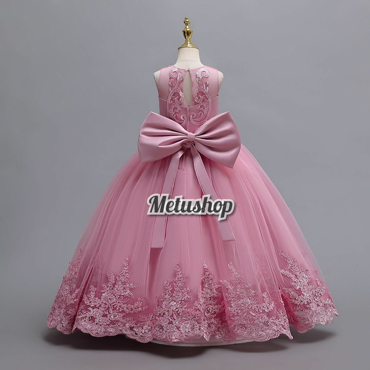 Robe princesse à nœuds