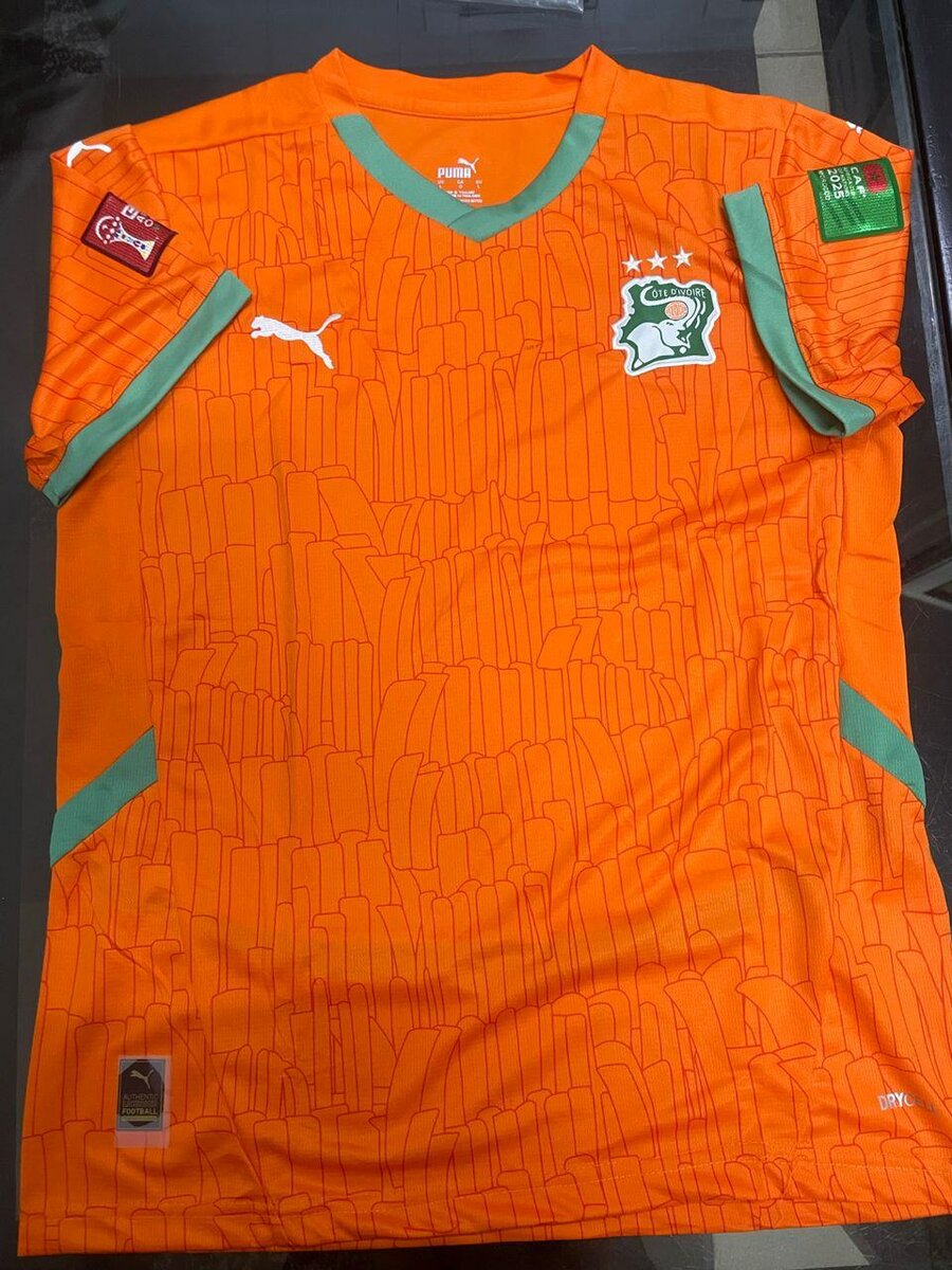 Maillot Équipe de Côte d'Ivoire
