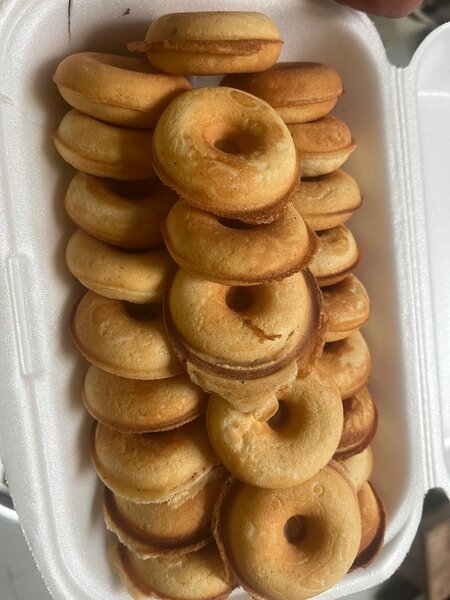 Mini beignets frais et moelleux