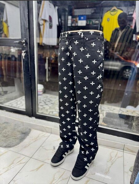 Pantalon tendance imprimé stylé