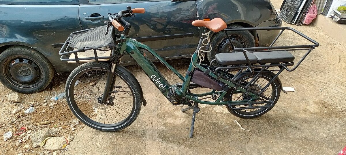 Vélo électrique cargo pratique