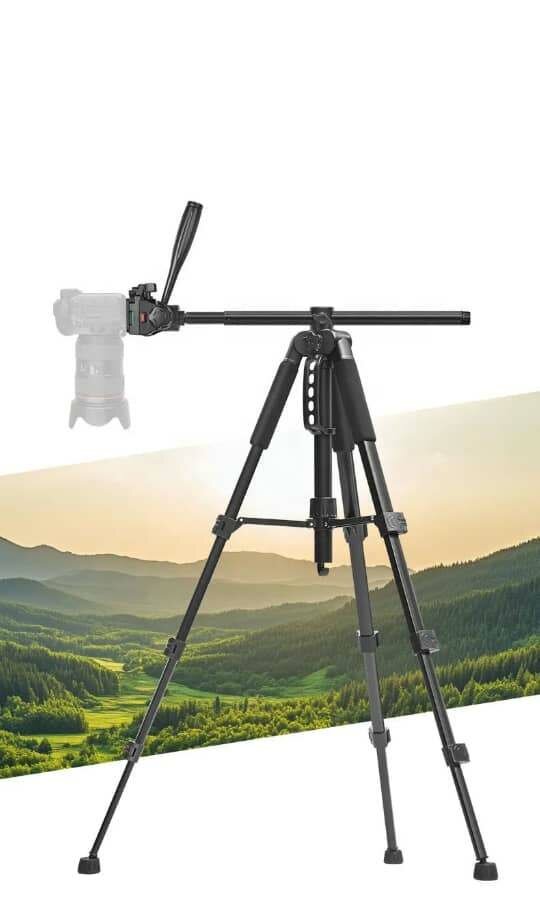 Trépied Pro Rétractable 1m85