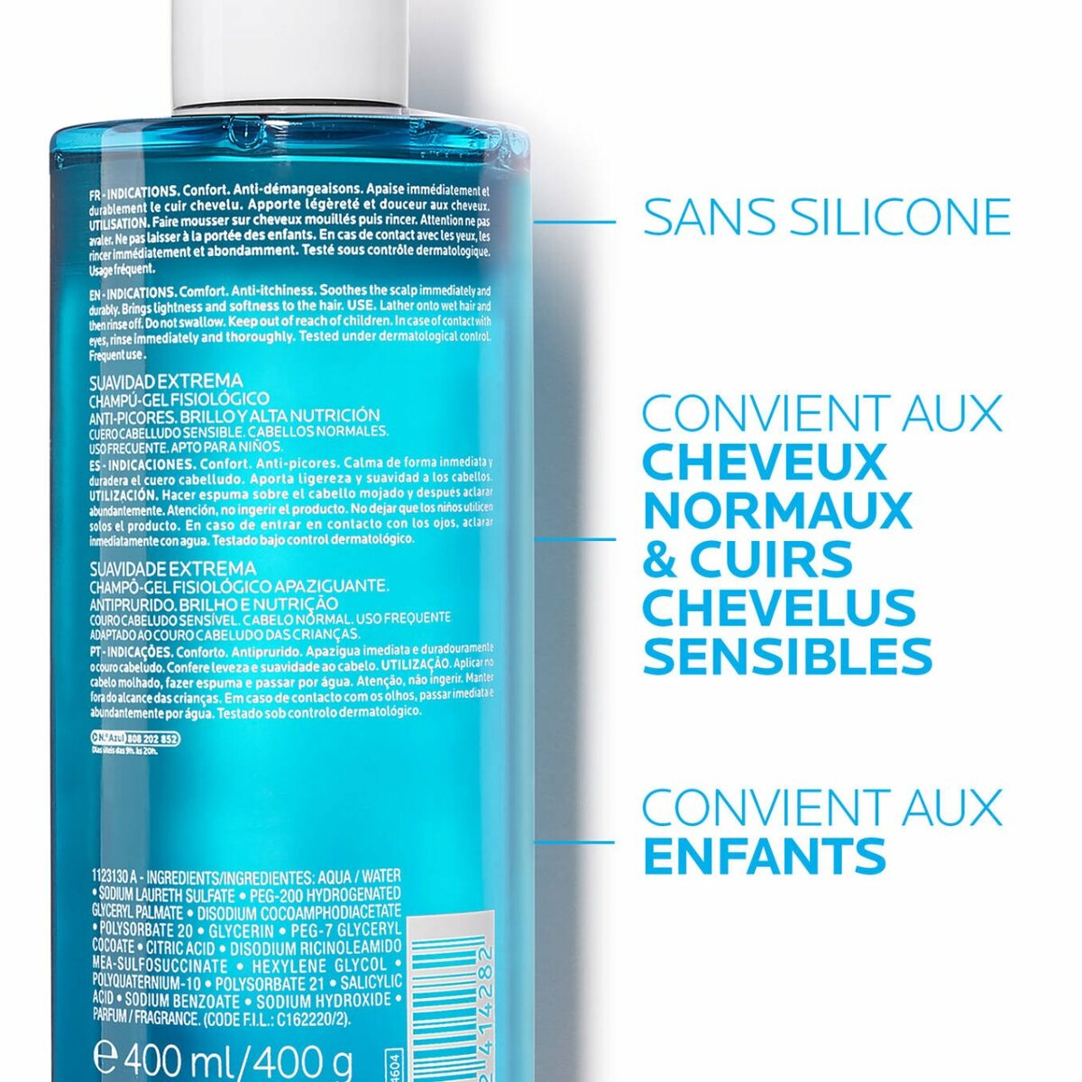 La roche posay shampoing