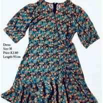 women's summer dress. colorful design