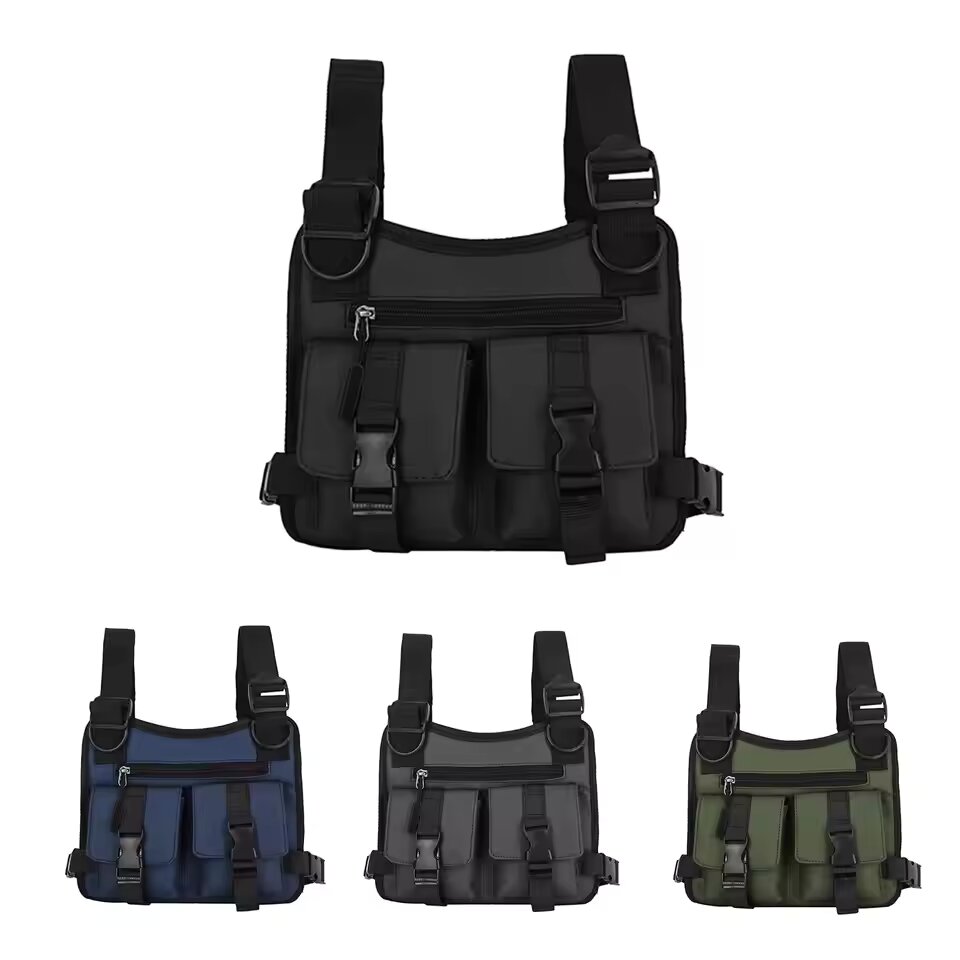 Chest Rig Bag Pouch Light Bags Lightweight Water Resistant f