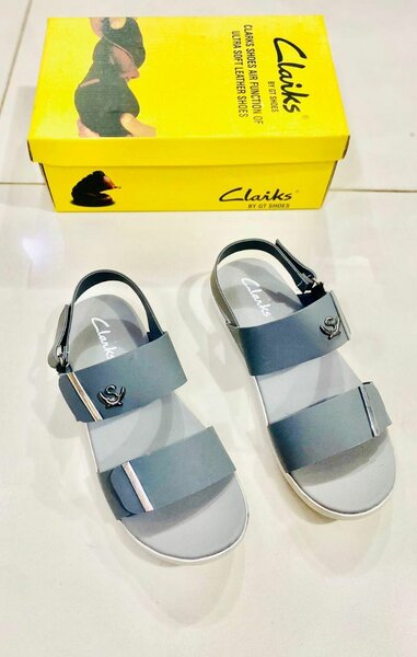 Men's sandals in grey