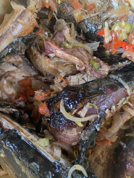 Poisson fumé épicé