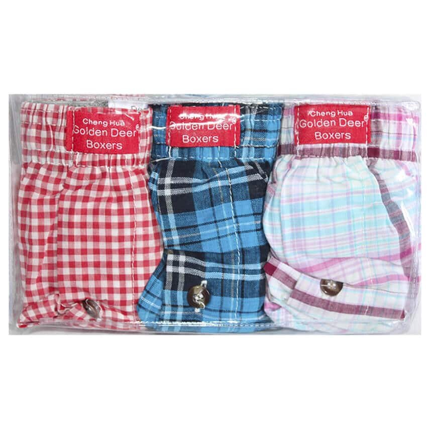 Boxers Homme à Carreaux