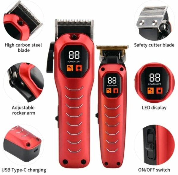 Tondeuse électrique professionnelle LED