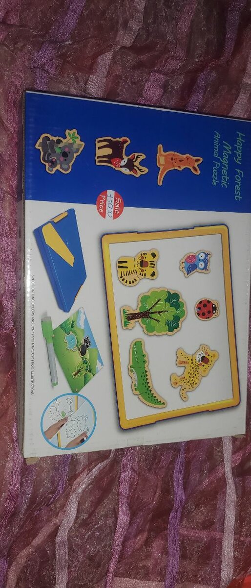 Happy forest magnétique animal puzzle