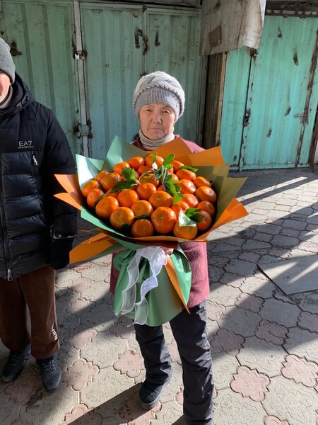 Мандарин букеты
