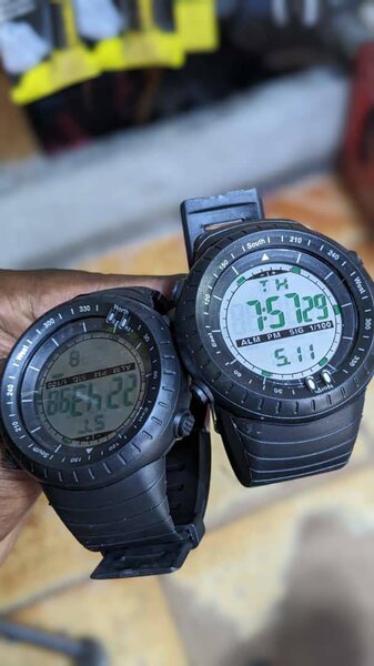 Classic men's wrist watches