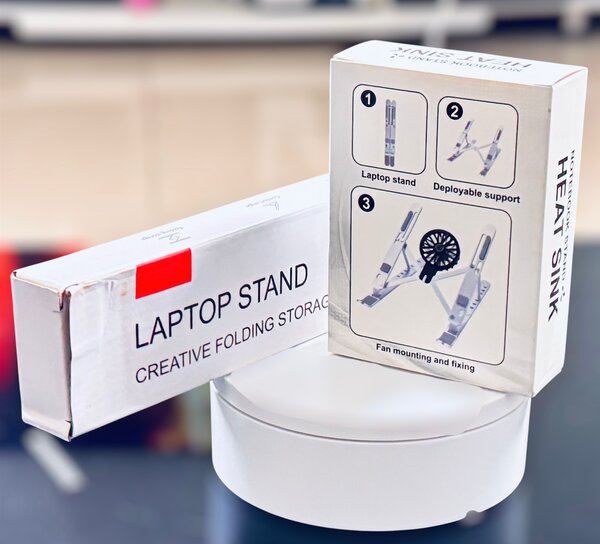 Support de Laptop Pliable avec Ventilateur