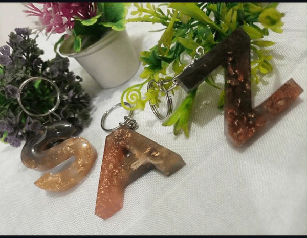 Resin keychain