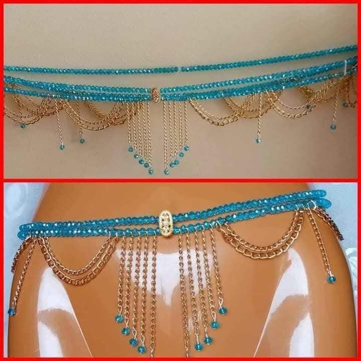 Ceinture bijoux élégante