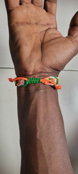 Bracelet en corde tressée