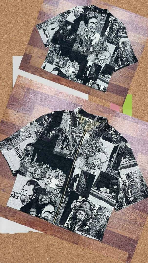 Cropped T-Shirts With A Zip