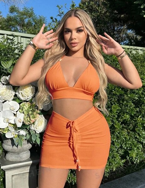 Ensemble top et jupe