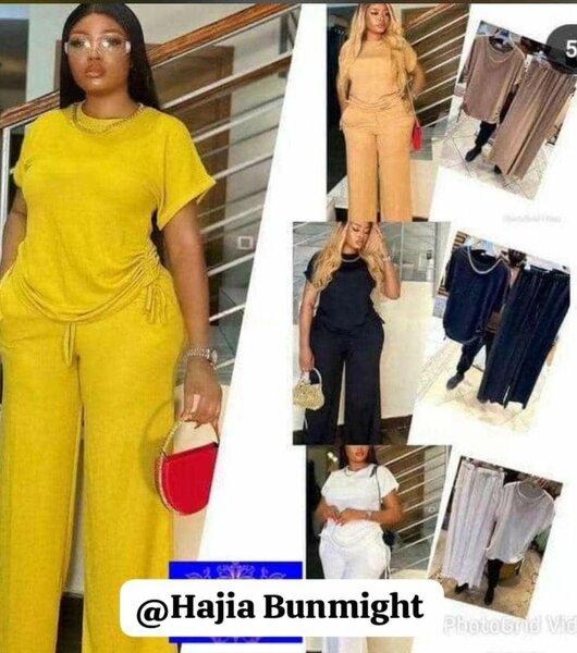 Ladies top and down available