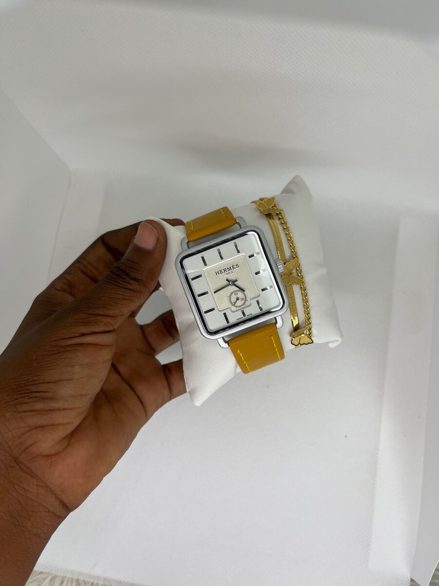 Watch and bracelet set