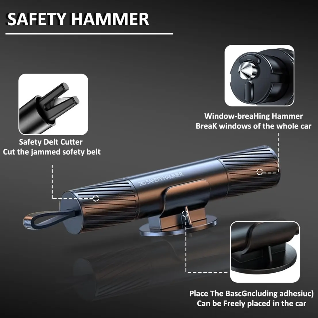 Marteau de Sécurité Voiture