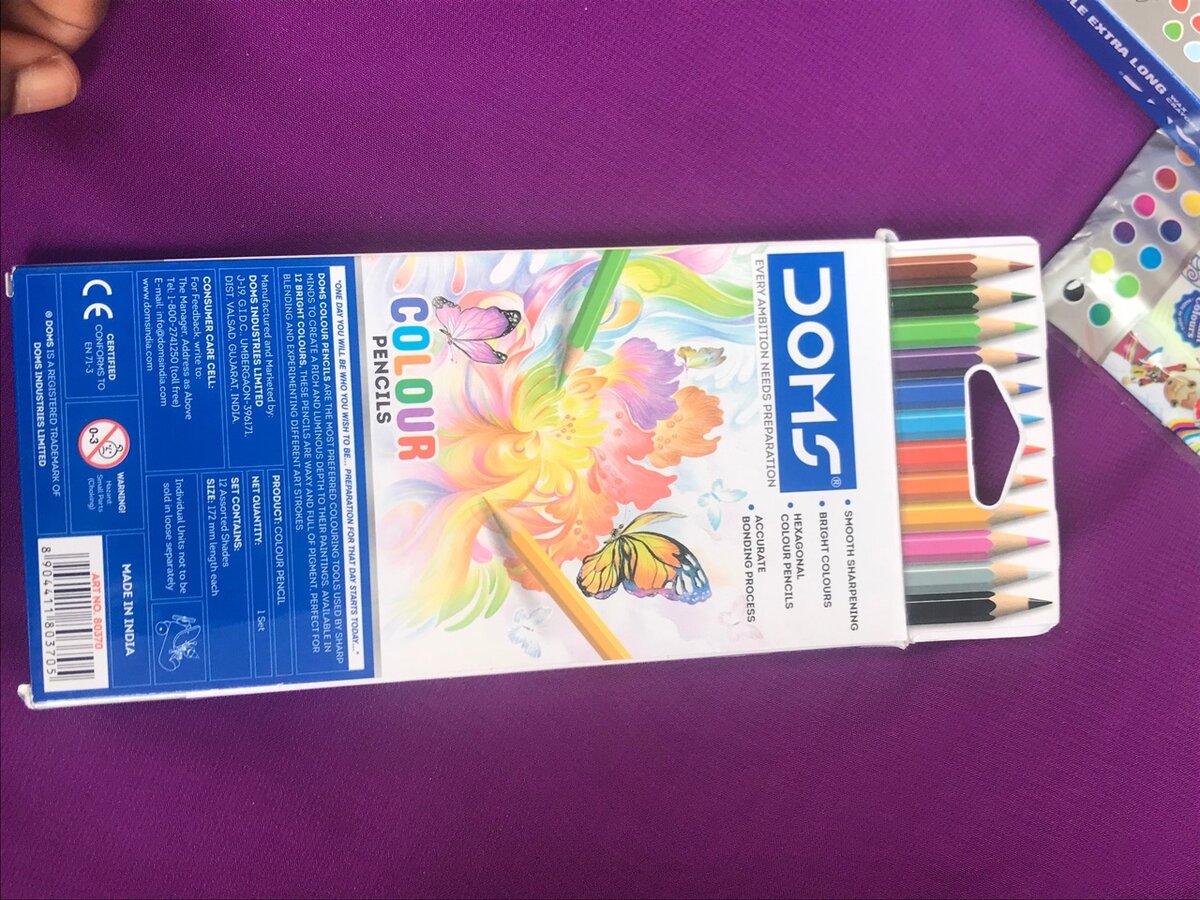 Crayons de couleur DOMS 12