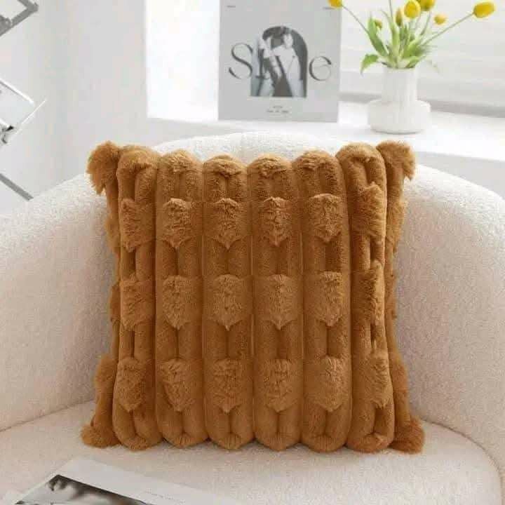 Coussins décoratifs en peluche
