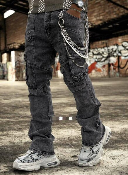 Pantalon cargo homme style streetwear