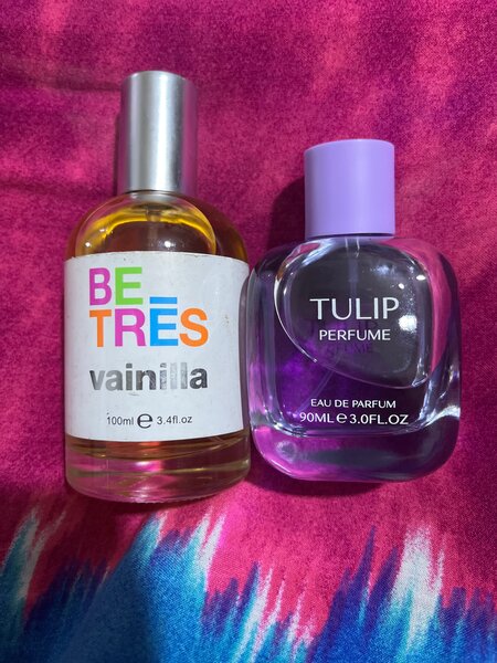 Parfums BE TRES et TULIP