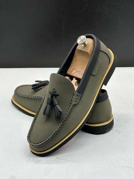 Mocassins élégants en cuir