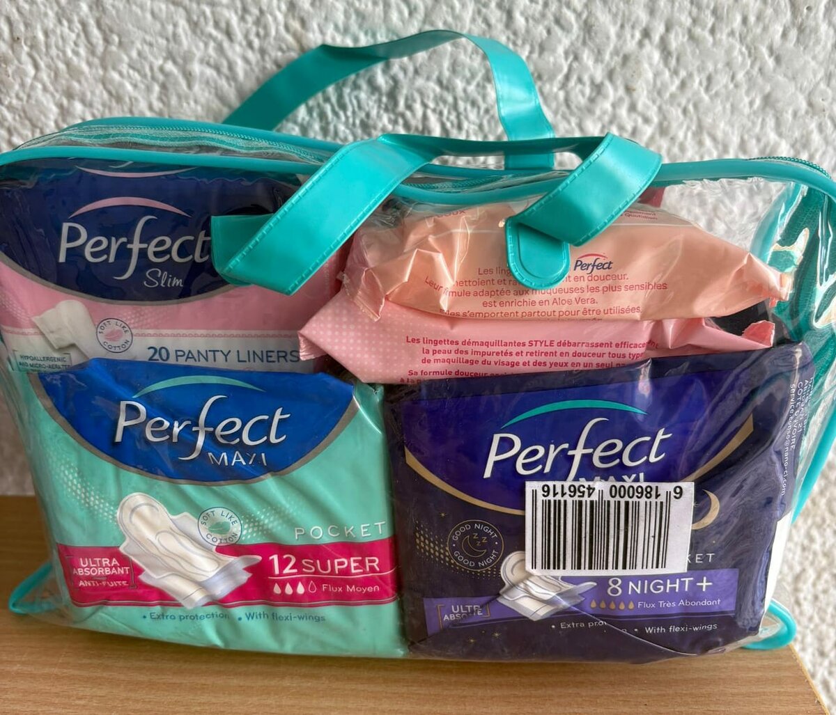 Kit féminin d'hygiène