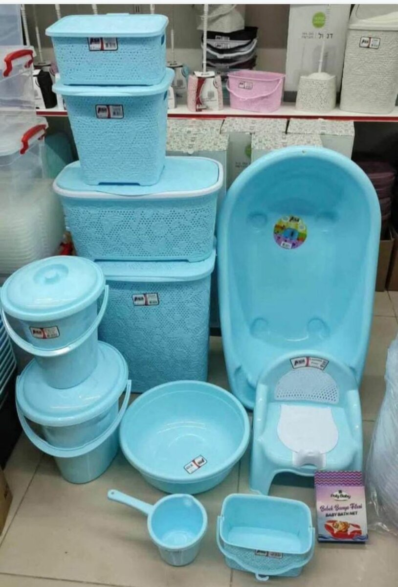 Ensemble de bain bébé complet