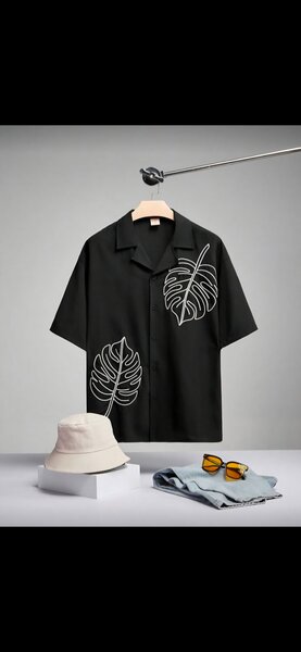 Chemise imprimée tropical