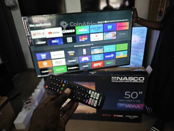 Télévision NASCO 50" 4K UHD