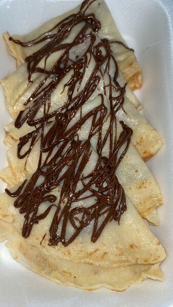 Crêpes chocolat délicieuses