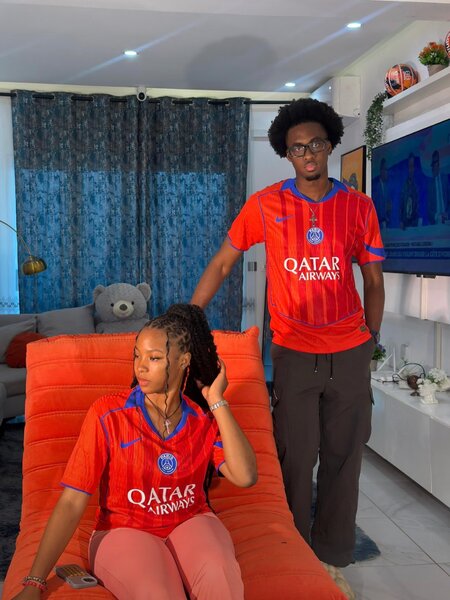 Maillot PSG Rouge Unisexe