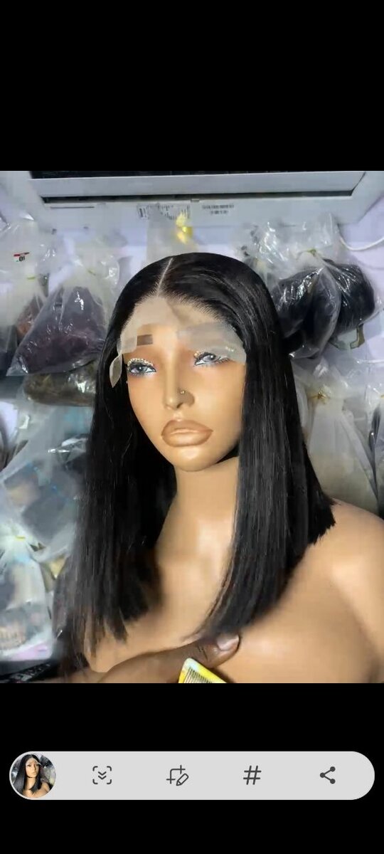 Double drawn ear frontal