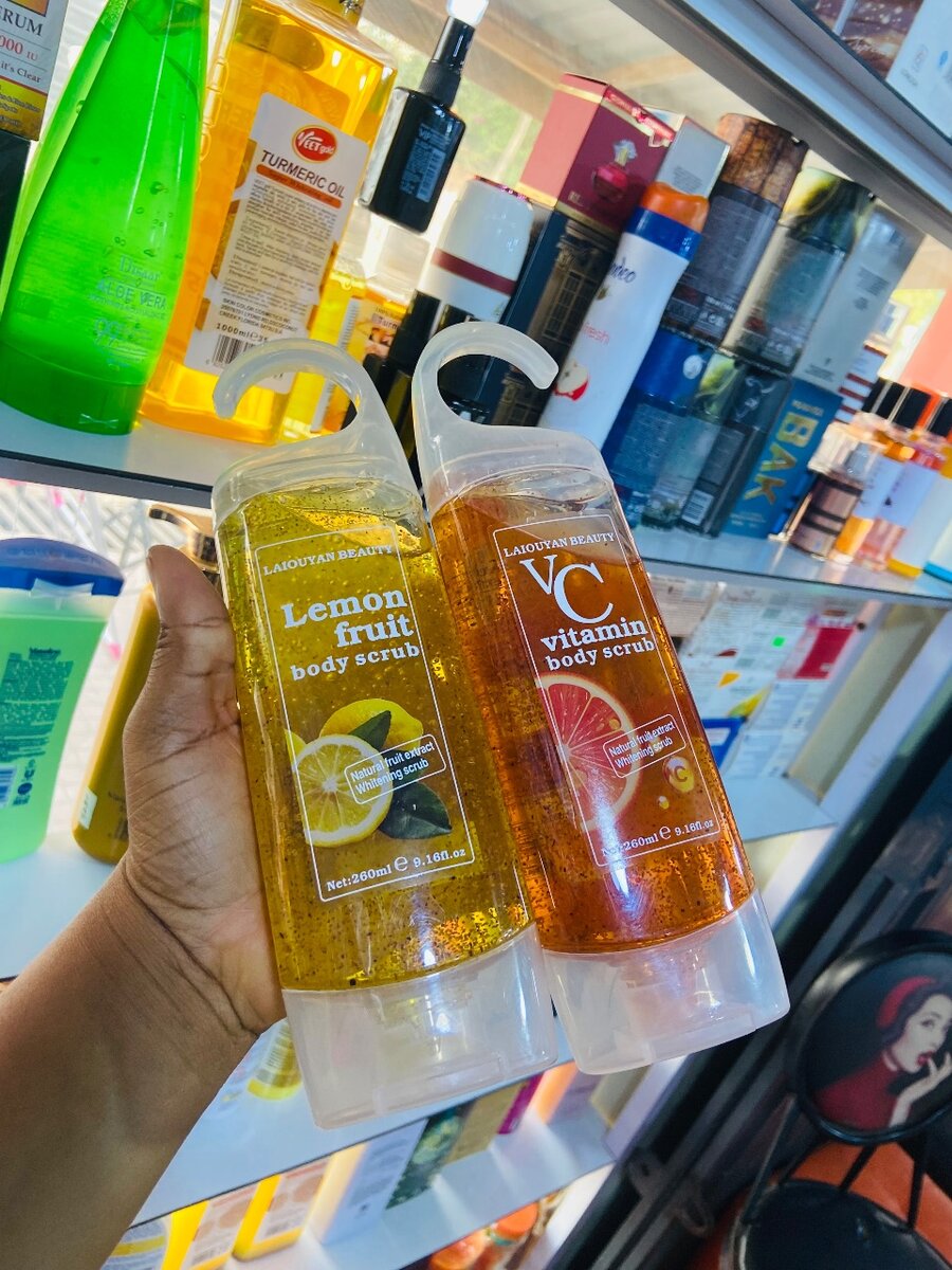 Laiouyan fruit scrub